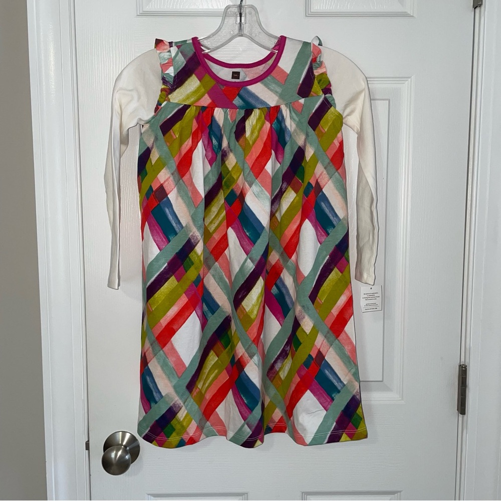 Tea Collection Plaid Mighty Mini Dress